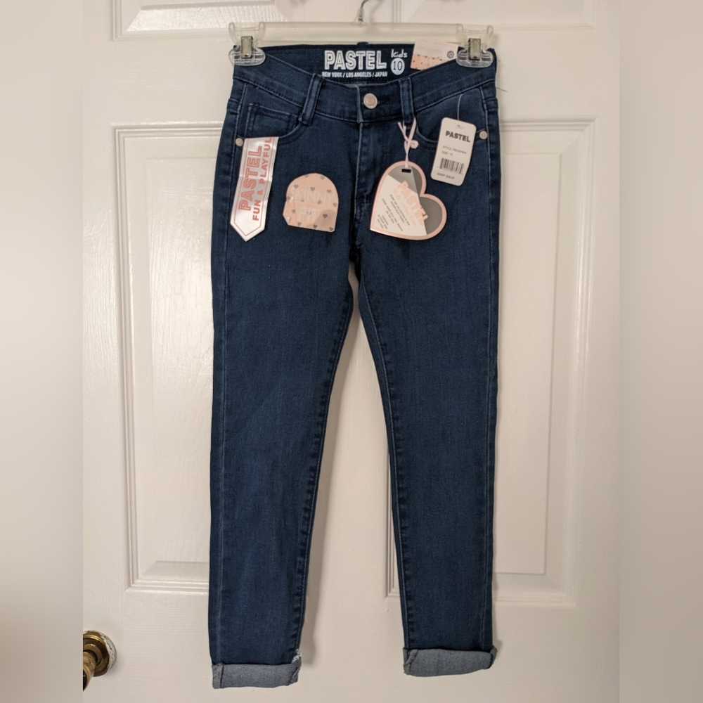 Pastel Girl Blue Jeans